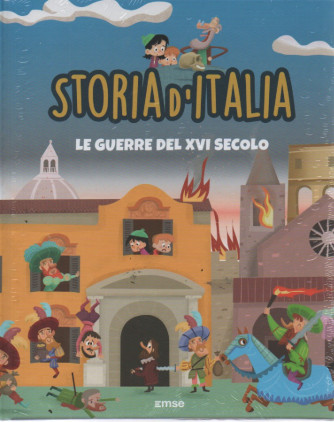 Storia d'Italia - n.27 -Le guerre del XVI secolo-  16/3/2023- settimanale - copertina rigida