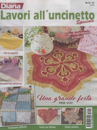 La Piccola Diana - Lavori all'uncinetto Speciale - Uscita n.54 - 6 Novembre 2025 - Bimestrale