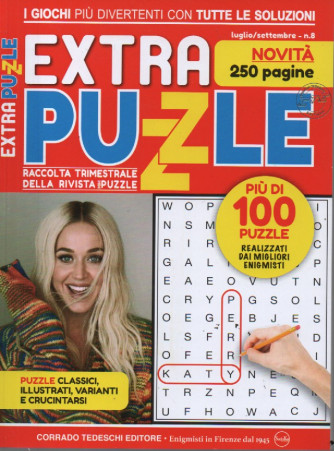 Extra Puzzle - n. 8 - luglio - settembre 2023 - trimestrale - 250 pagine - più di 100 puzzle