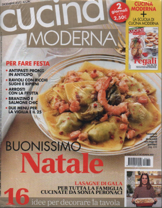 Cucina moderna + La scuola di cucina moderna - n. 12 - mensile - dicembre2022 - 2 riviste