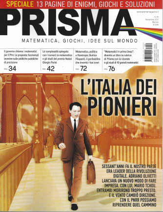 Prisma - n. 35 -novembre 2021 - mensile