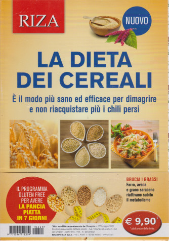 Dimagrire - La dieta dei cereali- n. 229 - maggio 2021
