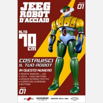 Collezione Jeeg Robot d'acciaio (da costruire) 1° uscita by Gazzetta dello sport/Corriere della sera