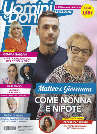 Uomini e donne magazine - n. 7 - settimanale -4 marzo 2022