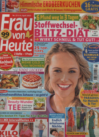 Frau von Heute - n. 15 - 6 april  2023 - in lingua tedesca