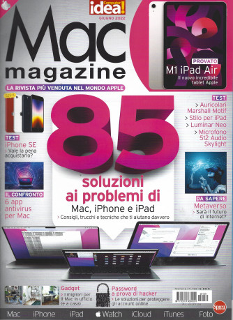 Mac magazine - n. 159 - mensile -giugno  2022