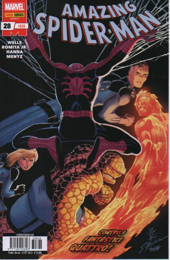 Amazing Spider-Man    - L'uomo ragno - n. 828   - quindicinale - 12 ottobre   2023