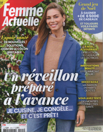 Femme Actuelle - n.2045 - du 4 au 10  decembre   2023 - in lingua francese