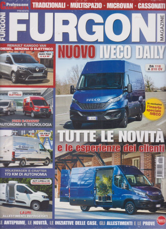 Furgoni Magazine - n. 45 - bimestrale - gennaio - febbraio 2021 - 2 riviste