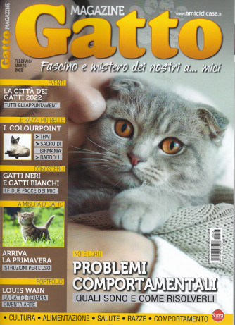 Gatto magazine - n. 143 - bimestrale -febbraio - marzo2022
