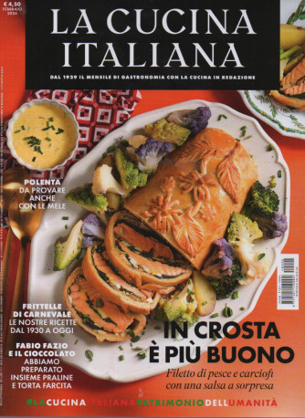 La cucina italiana - n. 2 - mensile -febbraio 2024