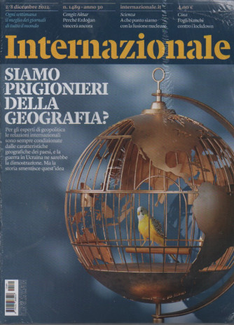Internazionale - n.1489 - 2/8 dicembre 2022   - settimanale - 2 riviste