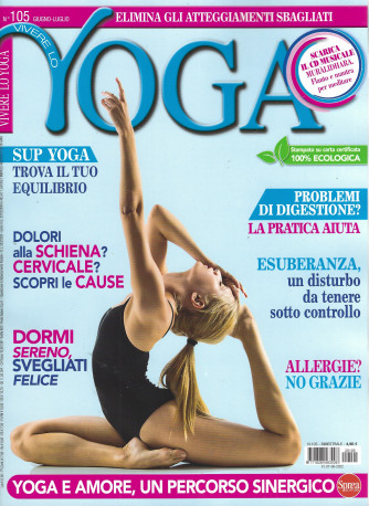 Vivere lo Yoga - n. 105 - giugno - luglio  2022 - bimestrale