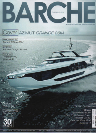 Barche - n. 4 - mensile - aprile   2023 - italiano - inglese