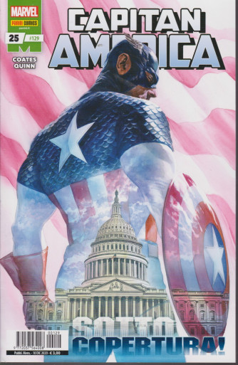 Capitan America -n. 129 - Sotto copertura!- mensile - 10 dicembre 2020
