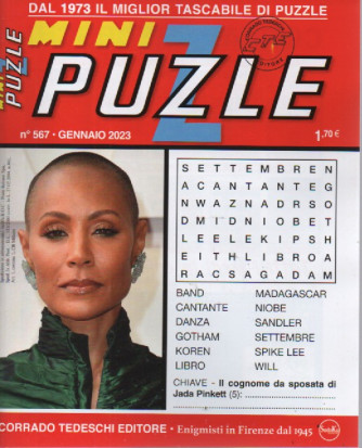Mini Puzzle - n.567 -gennaio 2023 - mensile