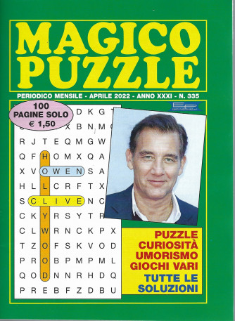 Magico Puzzle - n. 335 - mensile -aprile  2022- 100 pagine