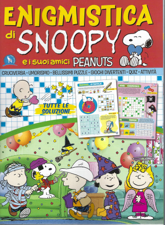 Gioca con  noi - n. 67  - Enigmistica di Snoopy e i suoi amici Peanuts - trimestrale - marzo - maggio  2022 -