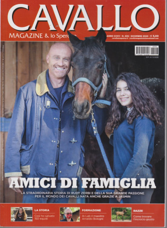 Cavallo Magazine & Lo Sperone - n. 406 - dicembre  2020 - mensile