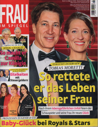 Frau im spiegel - n. 6 - 1 februar 2023 - in lingua tedesca