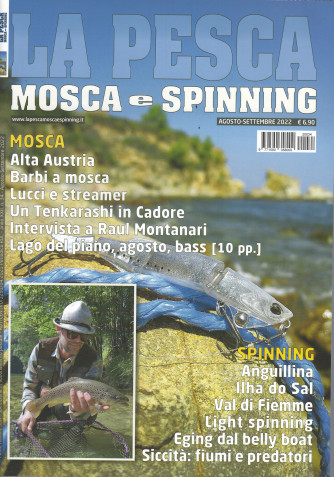 La Pesca -  Mosca e Spinning - n. 34 -agosto - settembre  2022