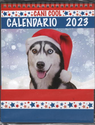 Calendario 2023 da tavolo Cani Cool - cm. 16,5 x 15.5