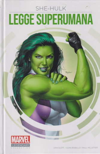 Marvel Legendary collection -She-Hulk - Legge superumana- n. 39  -12/6/2024 - quattordicinale  - copertina rigida