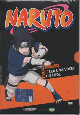 Naruto - dvd 2 - C'era una volta un eroe - n. 2 - settimanale -