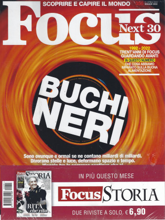 Focus + Focus Storia -    n. 355 -maggio  2022 -  mensile - 2 riviste