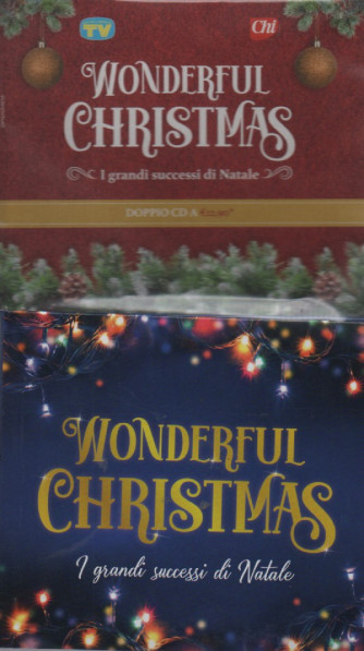 Cd Sorrisi speciale - n. 7 -  Wonderful Christmas -doppio cd -  9 dicembre 2022 - settimanale