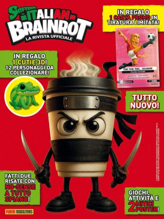 Skifidol Italian Brainrot Magazine - Uscita n.4 - 30 Ottobre 2025 - Bimestrale