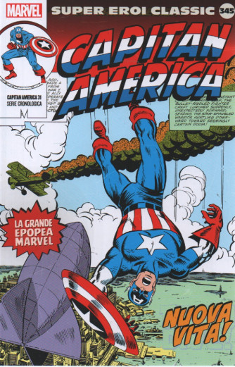 Super Eroi Classic  -Capitan America - nº345 -      settimanale -