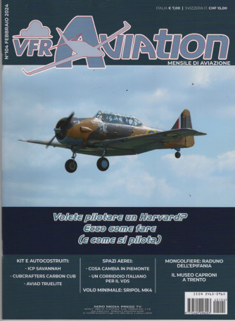 VFR Aviation - n. 104- mensile - febbraio 2024