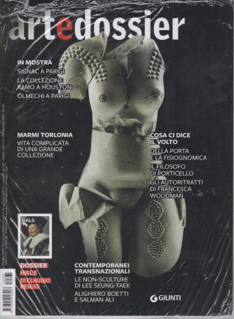 Art e dossier -n. 385 -+ Hals-  mensile - marzo 2021- 2 riviste