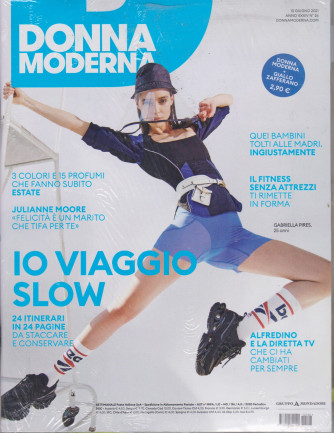Donna Moderna  + Giallo zafferano - n.26 - 10 giugno  2021 - settimanale - 2 riviste
