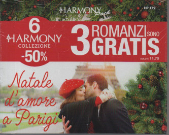 6 Harmony Pack - 3 romanzi sono gratis- n. 172 - bimestrale -novembre - dicembre 2023