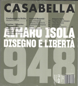 Casabella - mensile  n. 948 - luglio agosto 2023 - italian - english