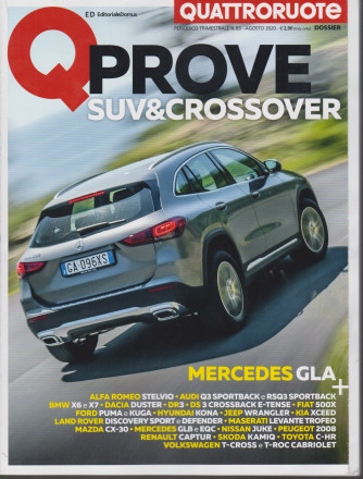 Quattroruote Dossier - Q Prove - Suv&Crossover - n. 83  trimestrale - agosto 2020