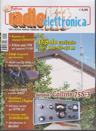 Radiokit elettronica - n. 2  - mensile - febbraio 2021
