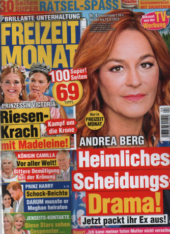 Freizeit Monat - n. 4 - in lingua tedesca