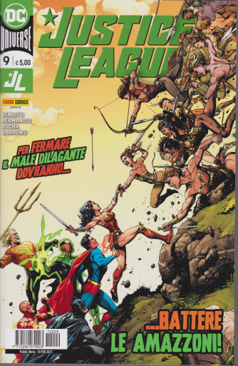 Justice League -....battere le amazzoni! - n. 9 - mensile - 18 febbraio 2021-
