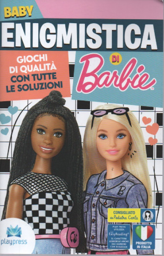 Baby enigmistica di Barbie - n. 16 -giugno - luglio    2023 - bimestrale