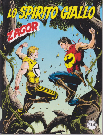 Zagor  -Lo spirito giallo-   n. 756 - mensile -2 aprile    2024