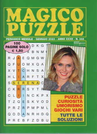 Magico puzzle - n. 344 - mensile - gennaio 2023 - 100 pagine
