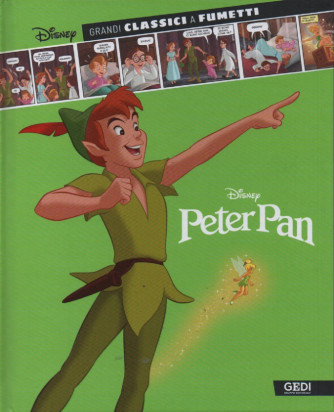 Grandi classici a fumetti -Peter Pan- n.32 - settimanale - copertina rigida -25/11/2022