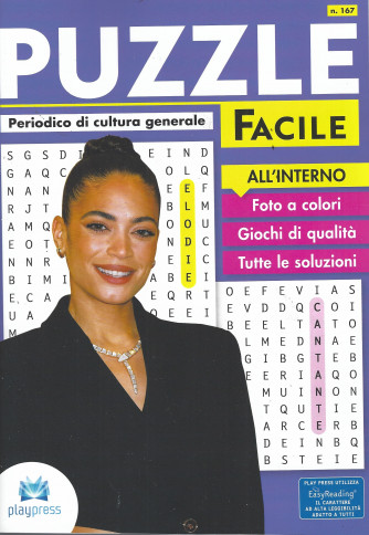 Puzzle Facile - n.167 - bimestrale -16/7/2022
