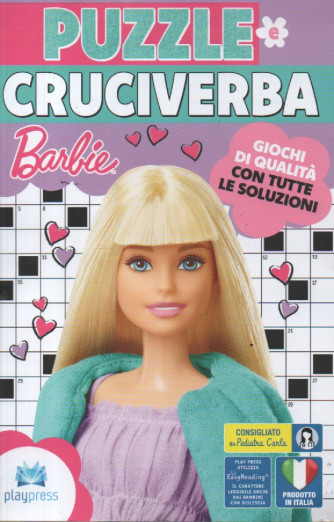 Puzzle e cruciverba Barbie - n. 2 - febbraio - marzo 2024 - bimestrale