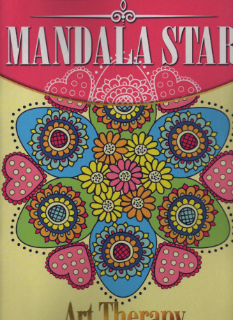Mandala Star - n. 7 -Art Therapy -  bimestrale - marzo - aprile 2023