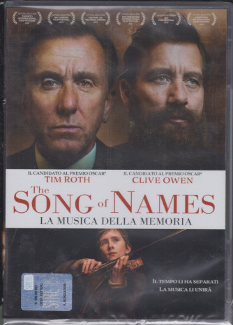 I Dvd Cinema di Sorrisi - n. 5 -  The song of names - La musica della memoria- settimanale - febbraio 2021