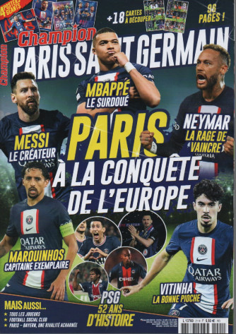 Champion - Paris Saint Germain - n. 21 - in lingua francese